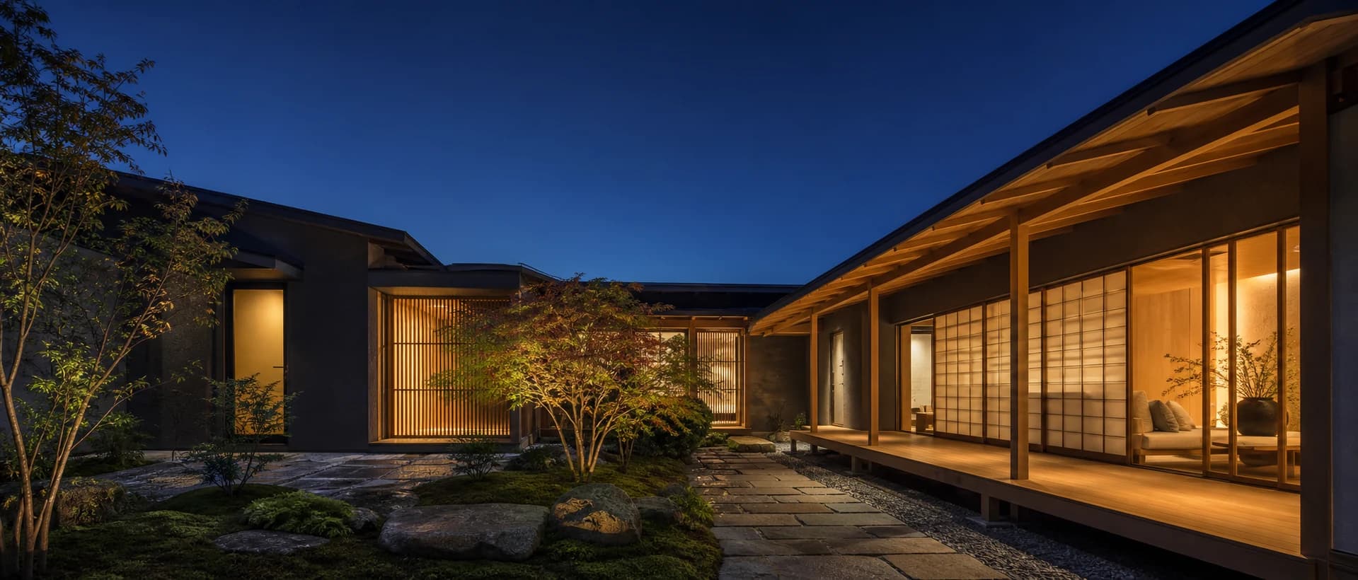 木の温もりと緑を感じる住まいのイメージ